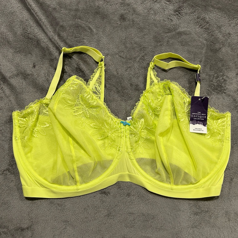 Cacique Unlined Balconette Bra